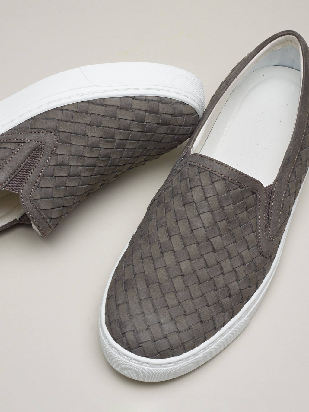 Gray Nubuck Shoes Y8178