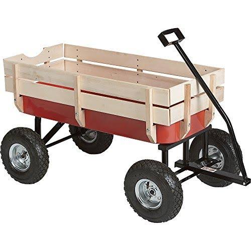 Red All-Terrain Wagon, 220-Lb. Capacity F52880