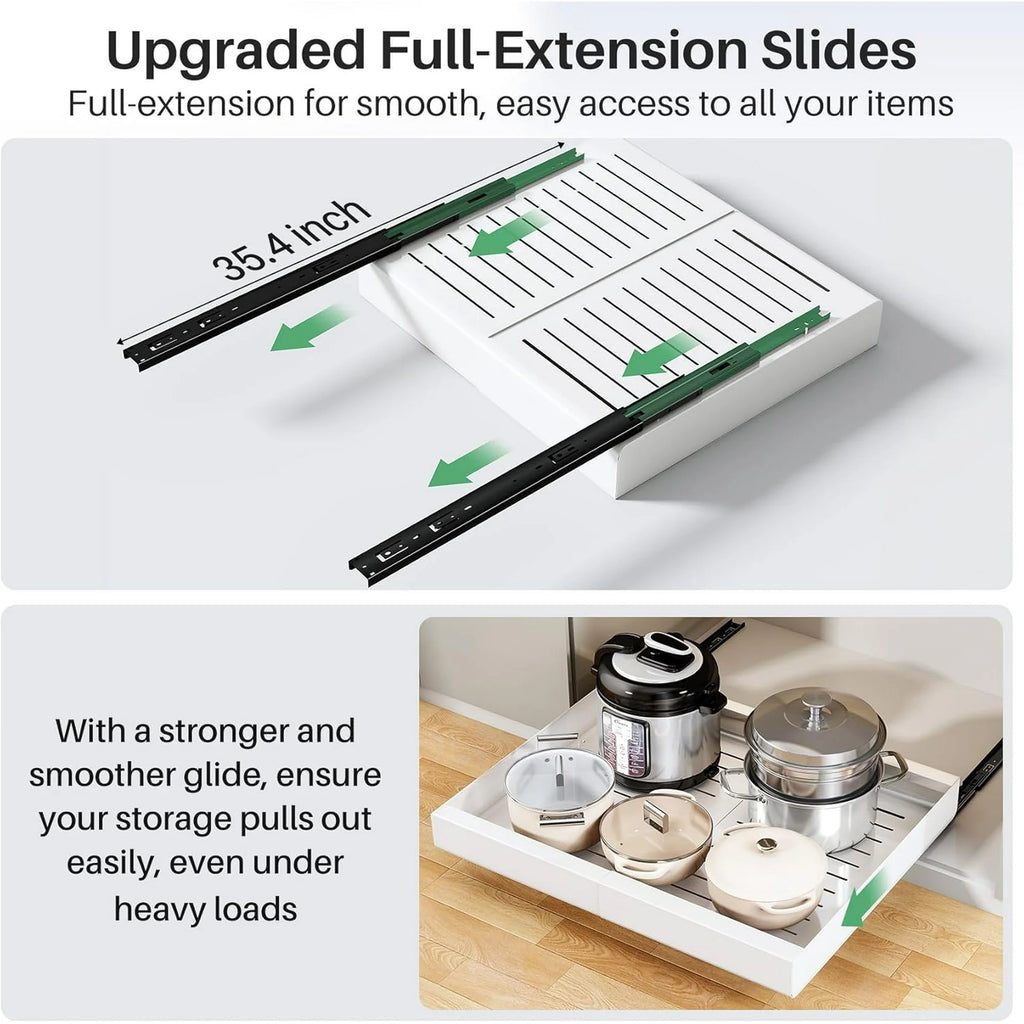 Expandable Heavy Duty Pull out Cabinet Organizer X729270