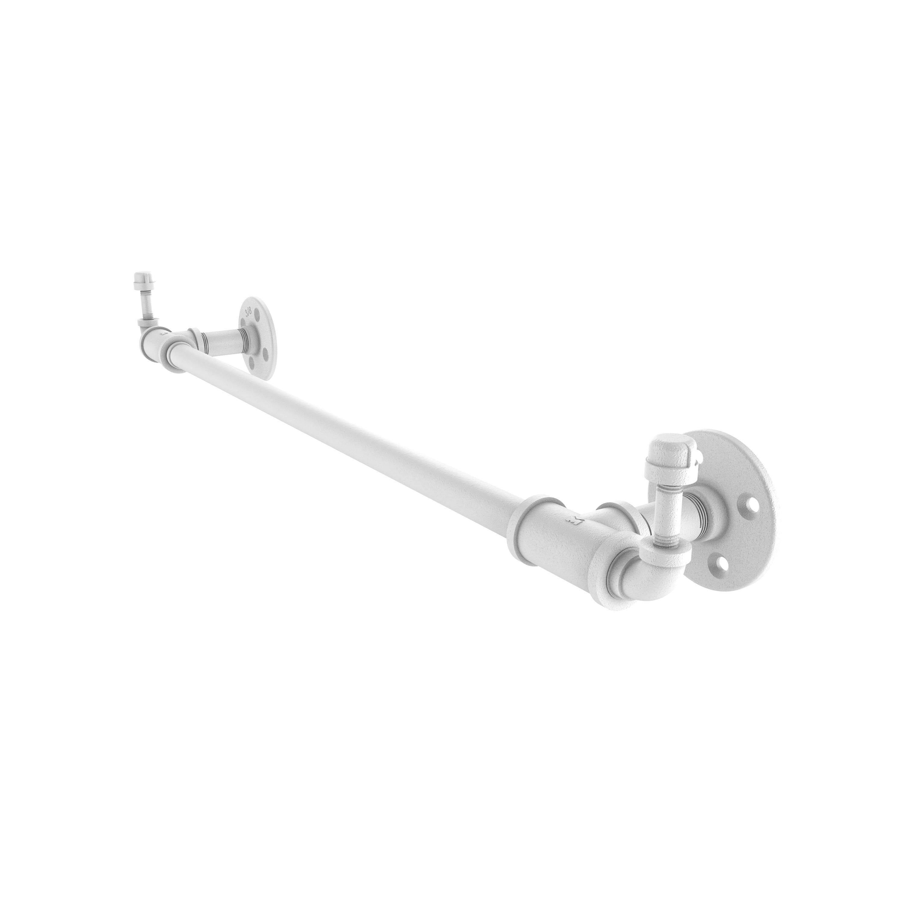 30 in. Towel Bar with Integrated Hooks Satin Nickel C33626