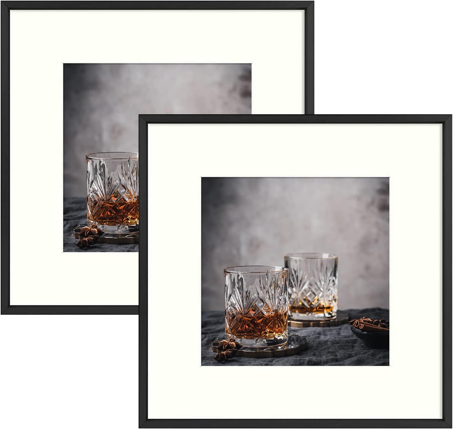 16x20 Aluminum Picture Frame with Real Glass, 2 Pack Q27760