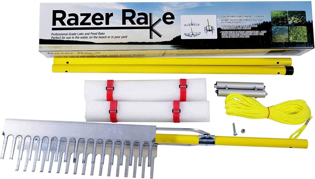 Collapsible Aluminum Weed Rake X26045