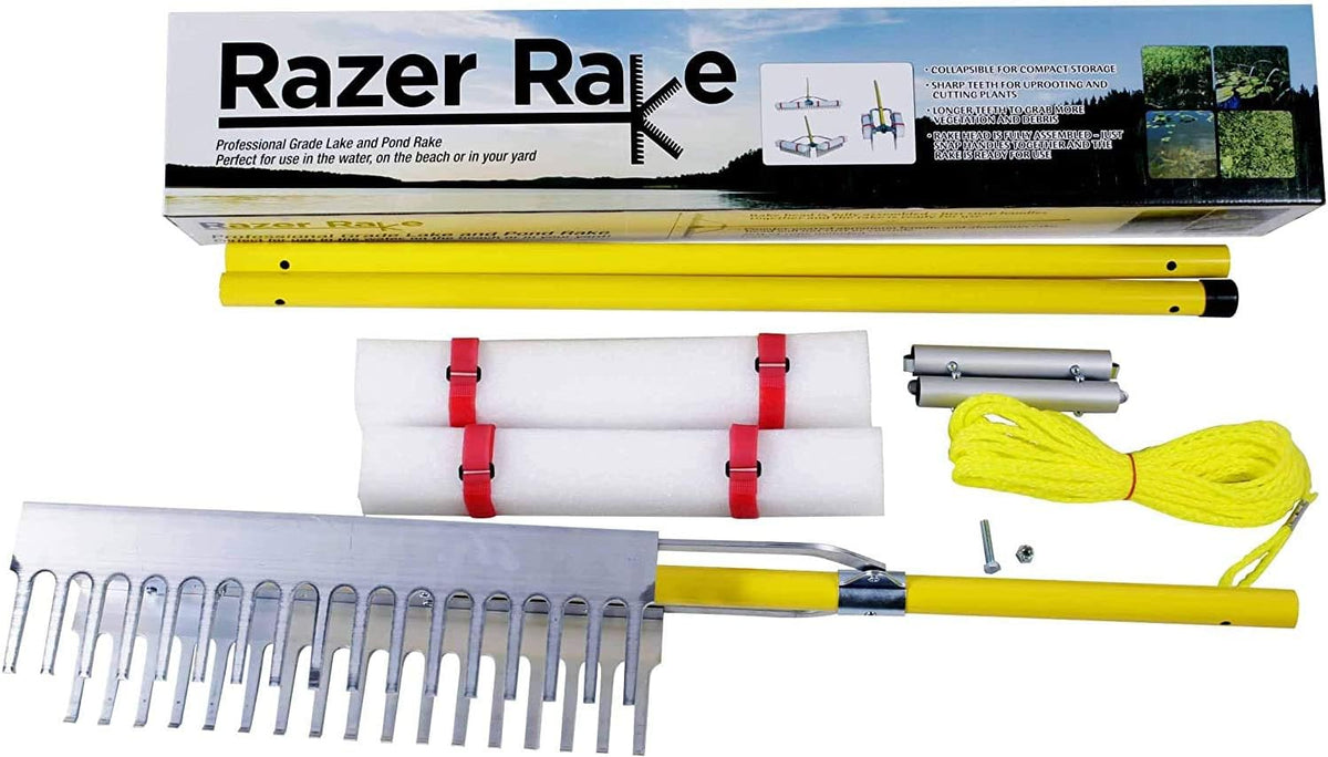 Collapsible Aluminum Weed Rake X26045