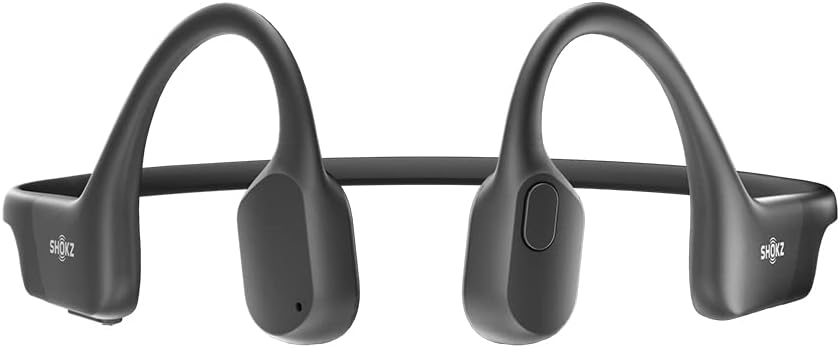 Black Bone Conduction Running Headphones D47414