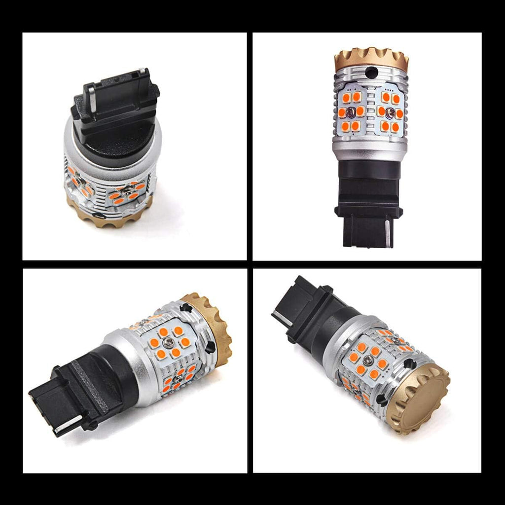 LED Turn Signal Light Bulbs, Amber Yellow, Pack of 2 H242299