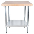 Maple Top Work Table, 36 x 24 inch O6760