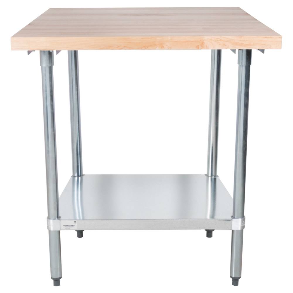 Maple Top Work Table, 36 x 24 inch O6760