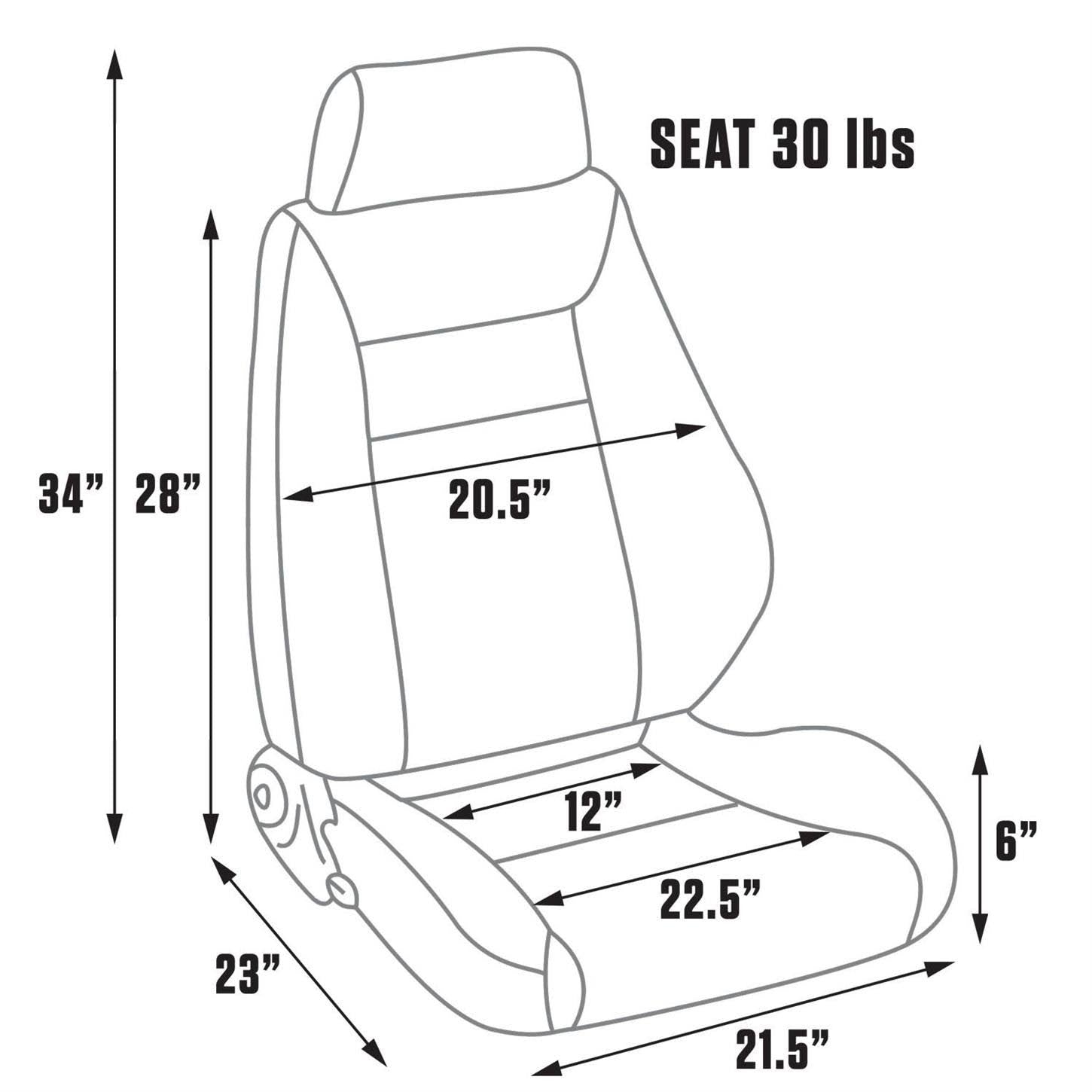 Elite Series 1100 Seat I6422