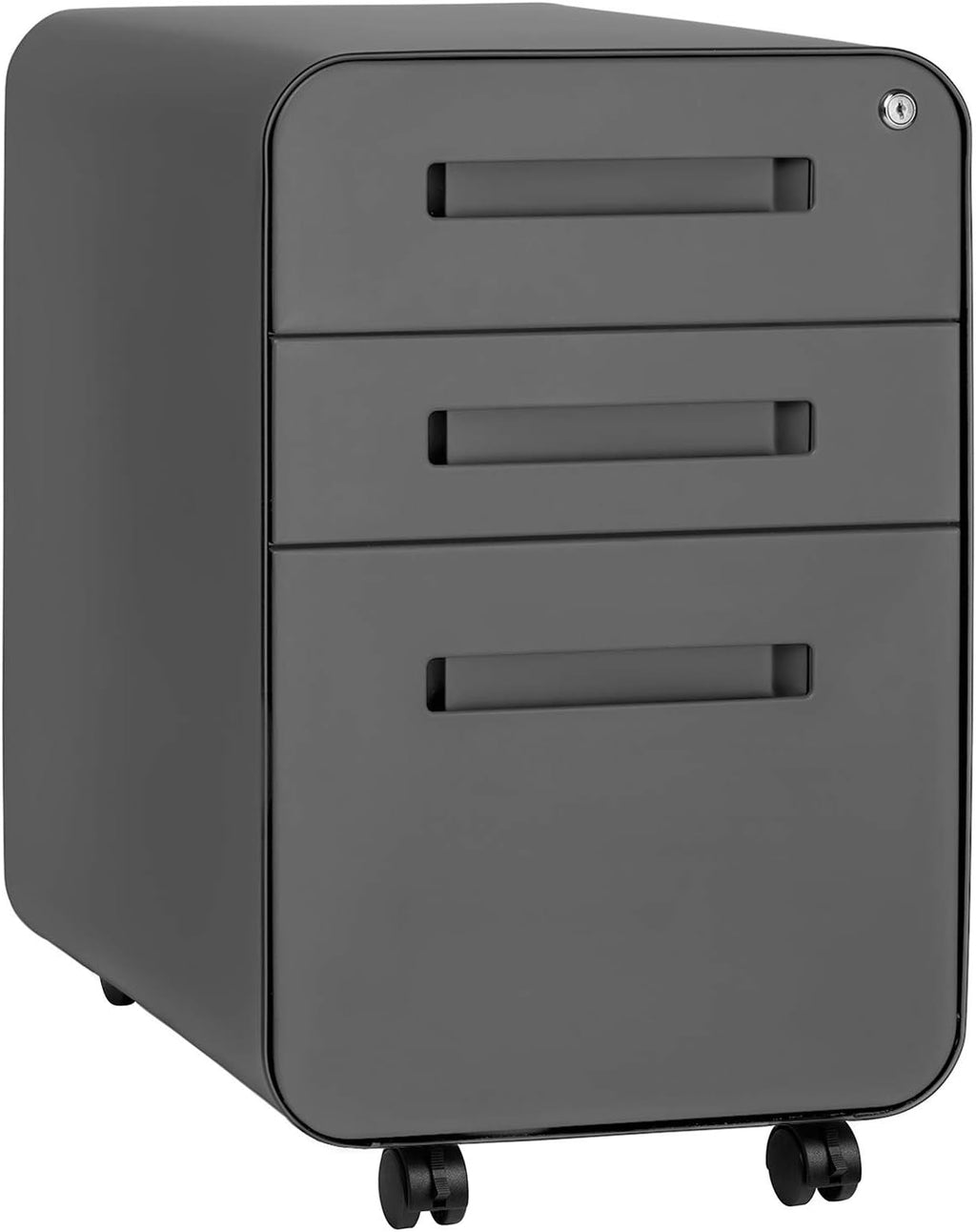White 3-Drawer File Cabinet J229