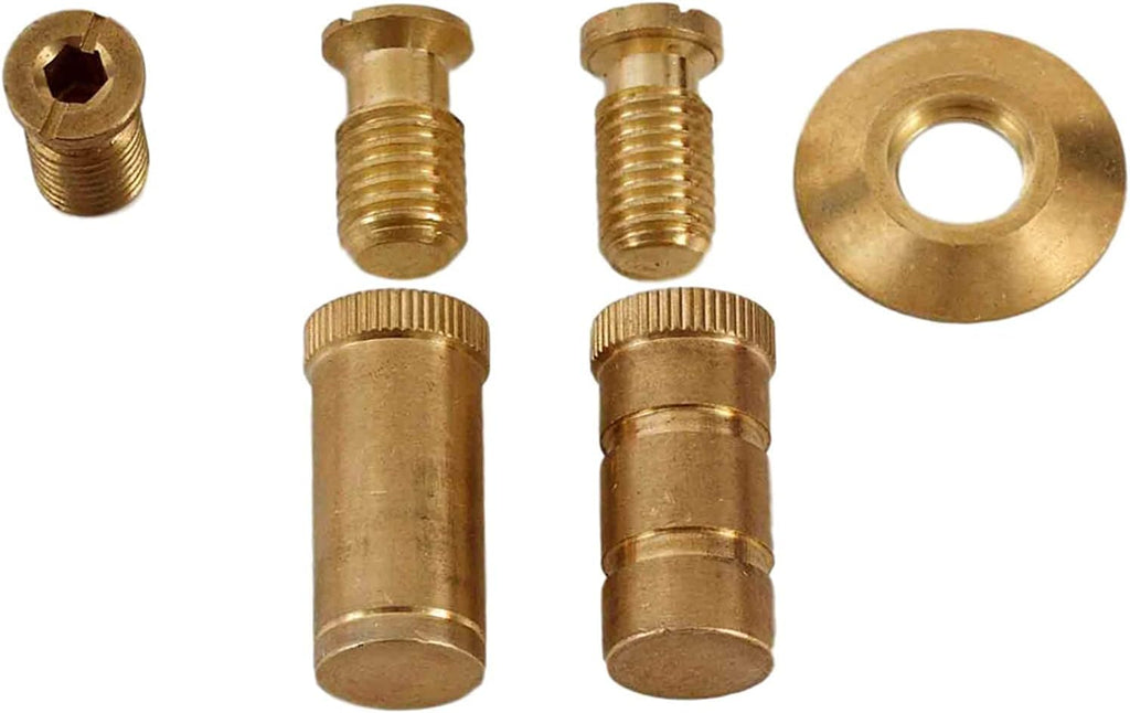 Brass Anchors with Beauty Collar Discs - 100 Pack I8682