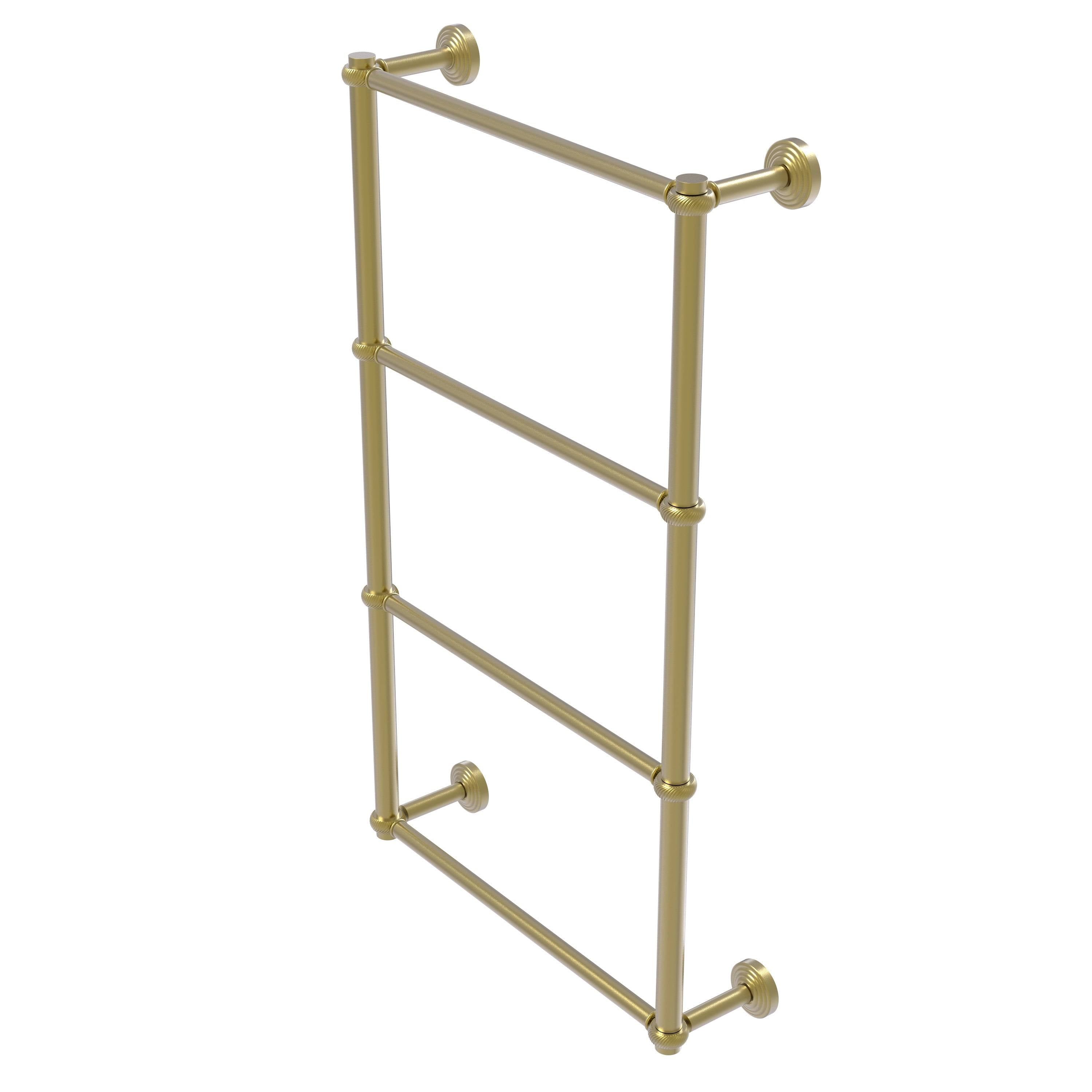 Polished Nickel 24 inch 4 Tier Ladder Towel Bar W322