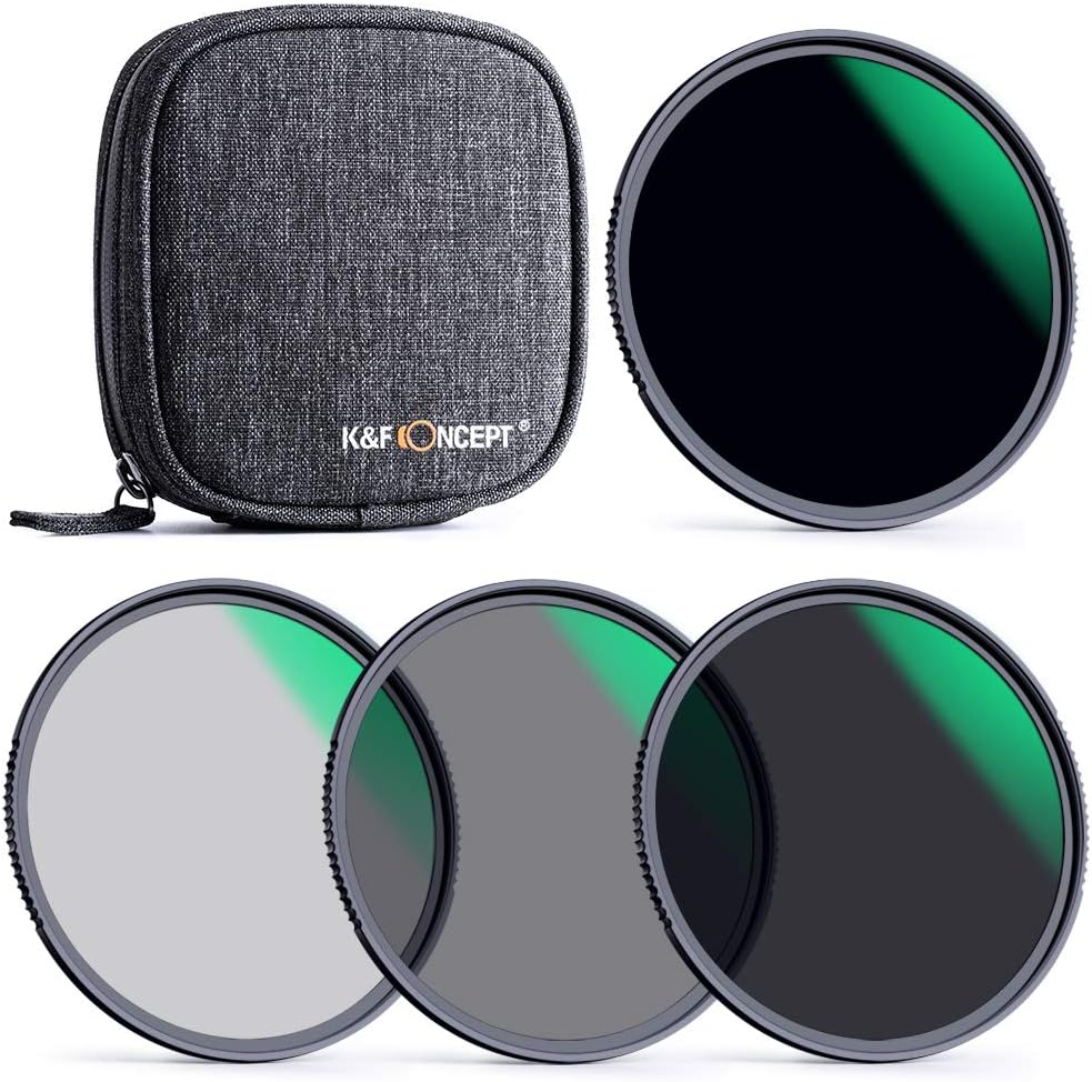 62mm Fixed ND Lens Filter Kit with 4-Filter Pouch U471