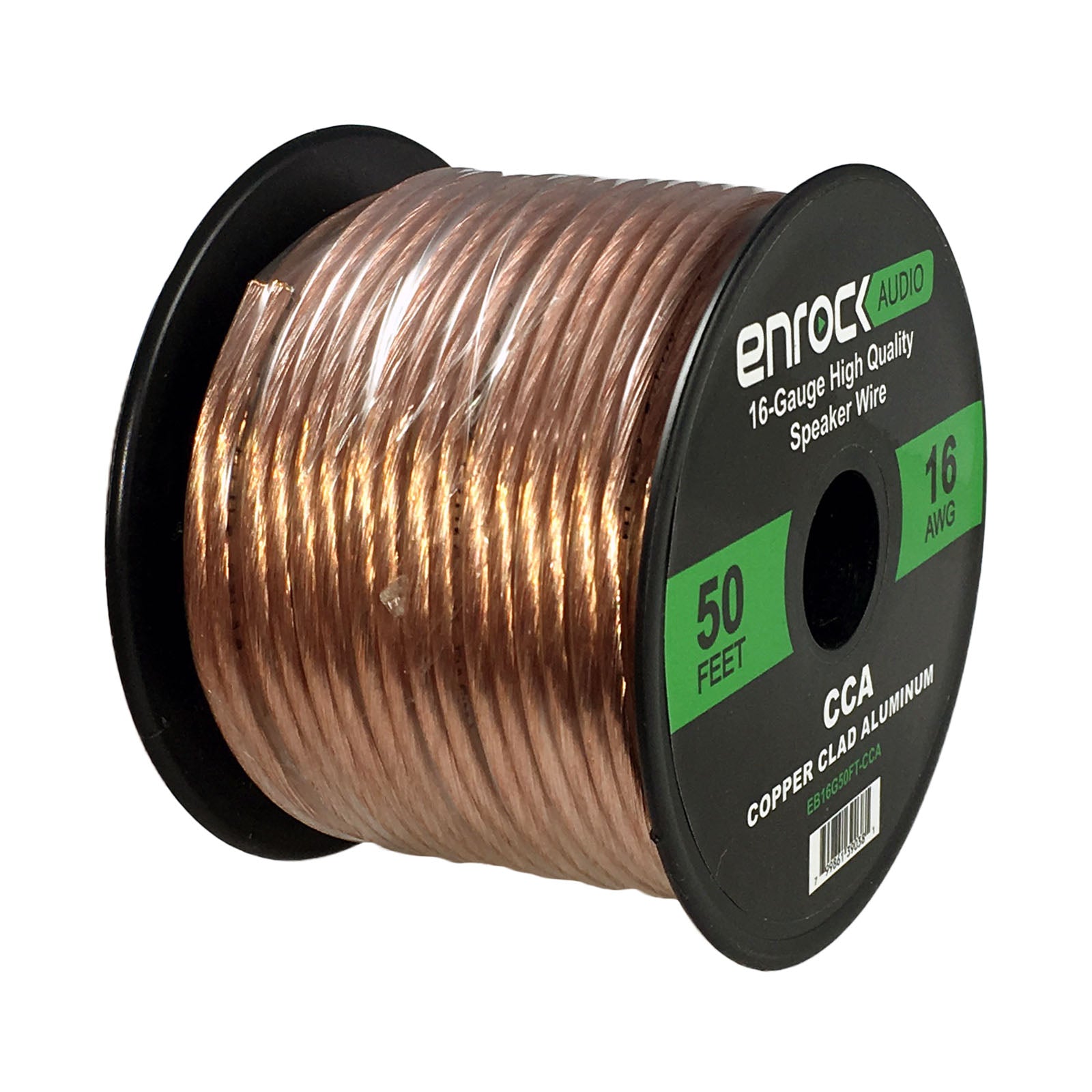4 x 3-1/2-Inch 30W 2-Way Coax Speakers with 50 Foot Speaker Wire Q57431