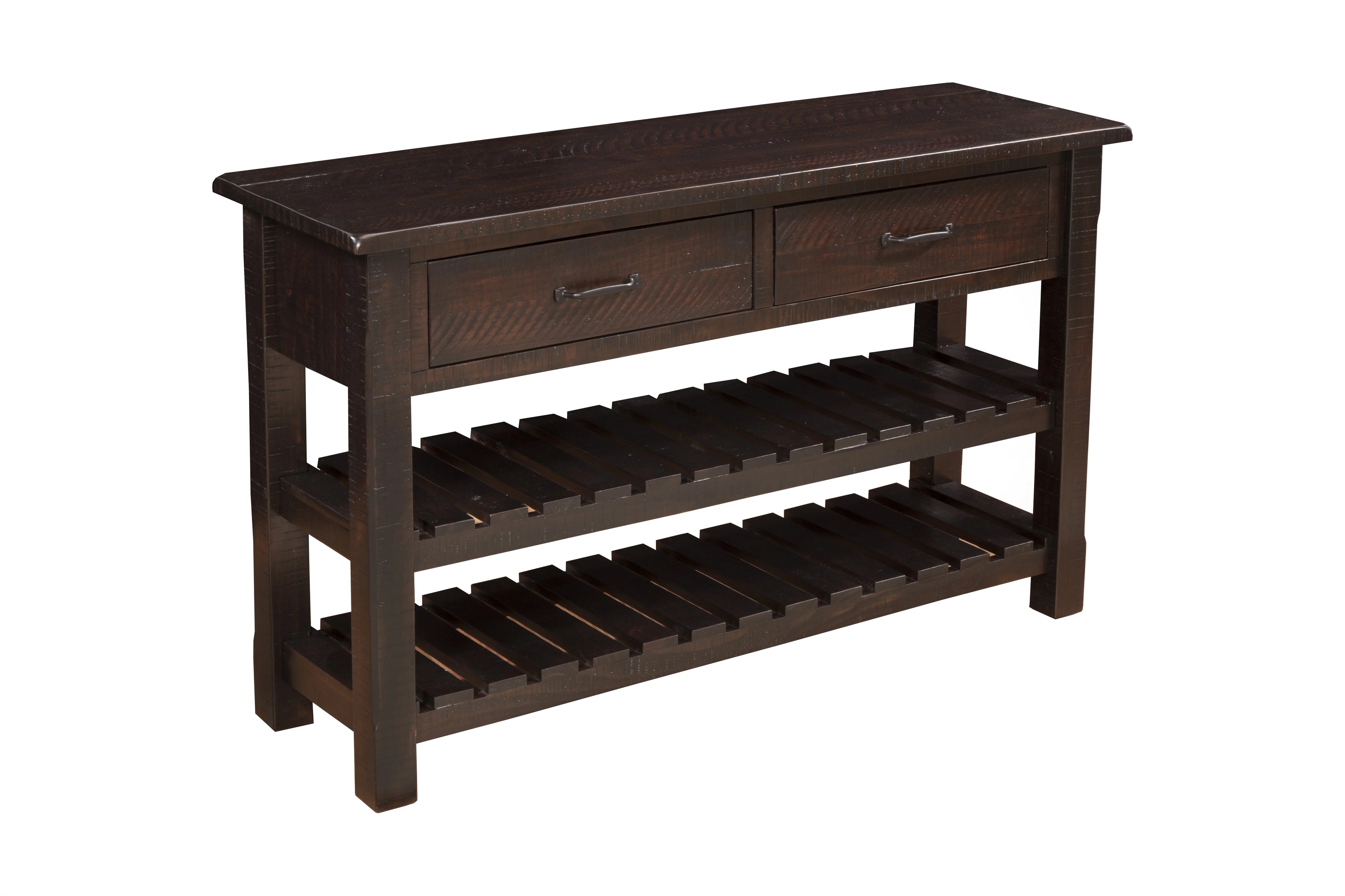 Espresso Sofa Table I3358