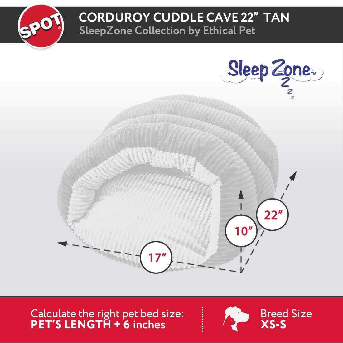 Corduroy Cuddle Cave J827431