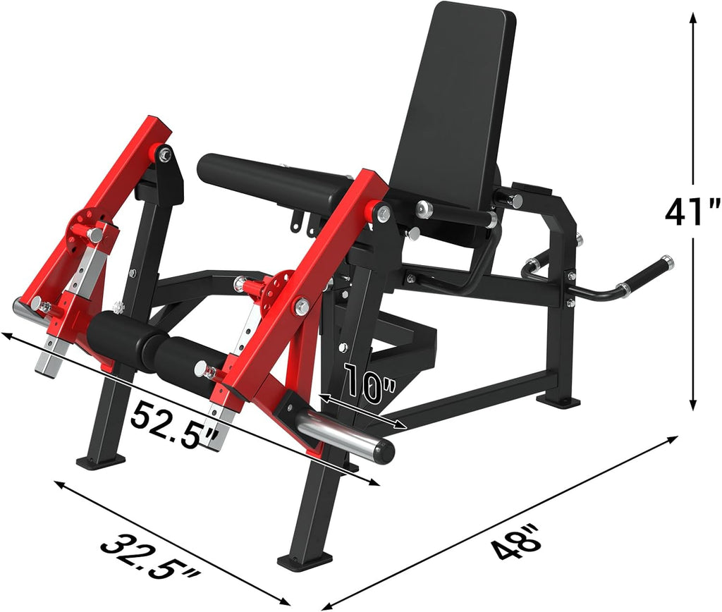 Adjustable Leg Extension and Curl Machine T634
