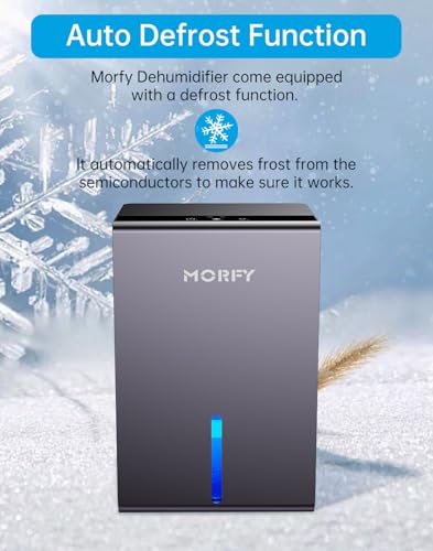Compact Quiet Dehumidifier with Auto Shut Off V42415