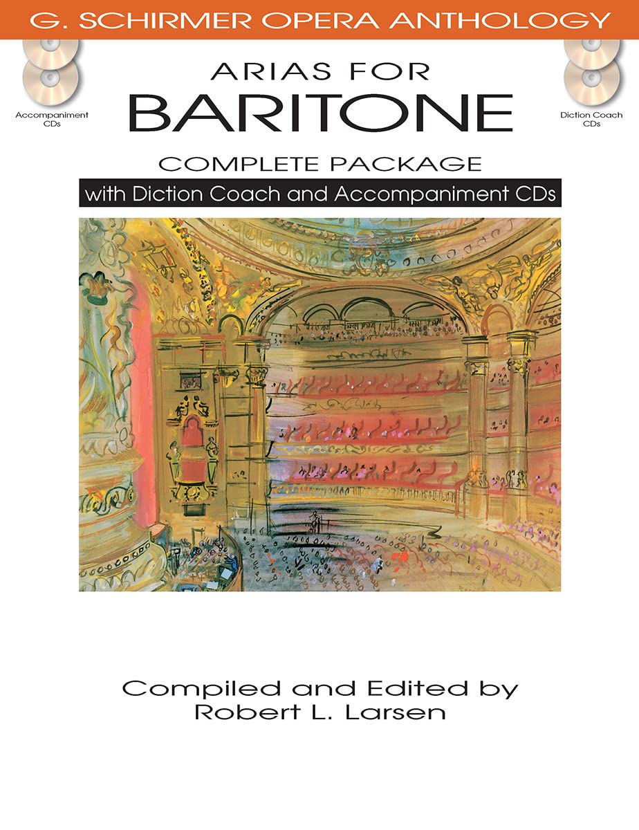 Arias for Baritone with Diction Coach and Accompaniment CDs J31655