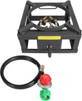 12" Single Propane Outdoor Burner with Built in Wok Ring J42982