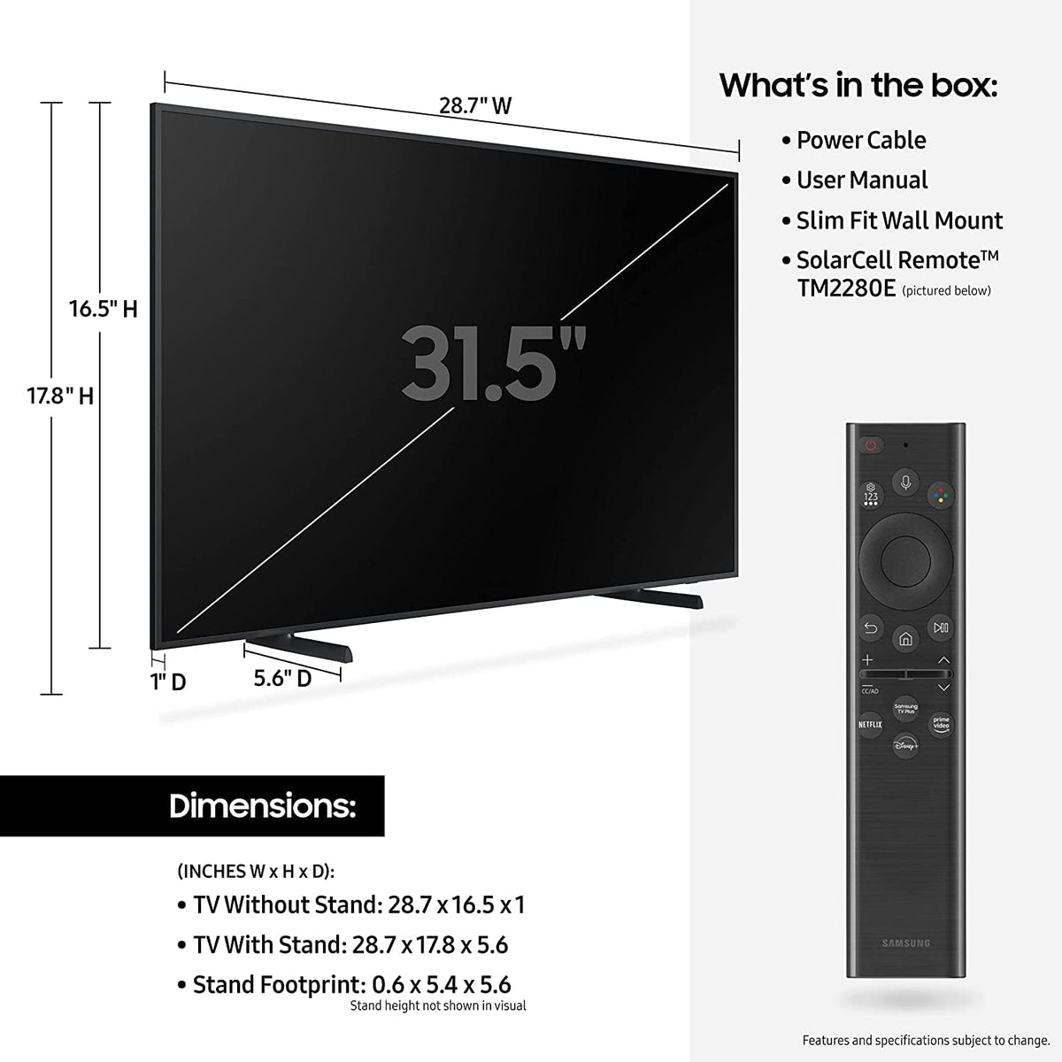 32-Inch Class QLED 4K Smart TV Q5355