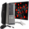 Intel Quad-Core i5 Desktop Computer PC, 250GB HDD, 16GB DDR3 RAM, Windows 10 Pro, 19in Monitor, USB Keyboard and Mouse R401