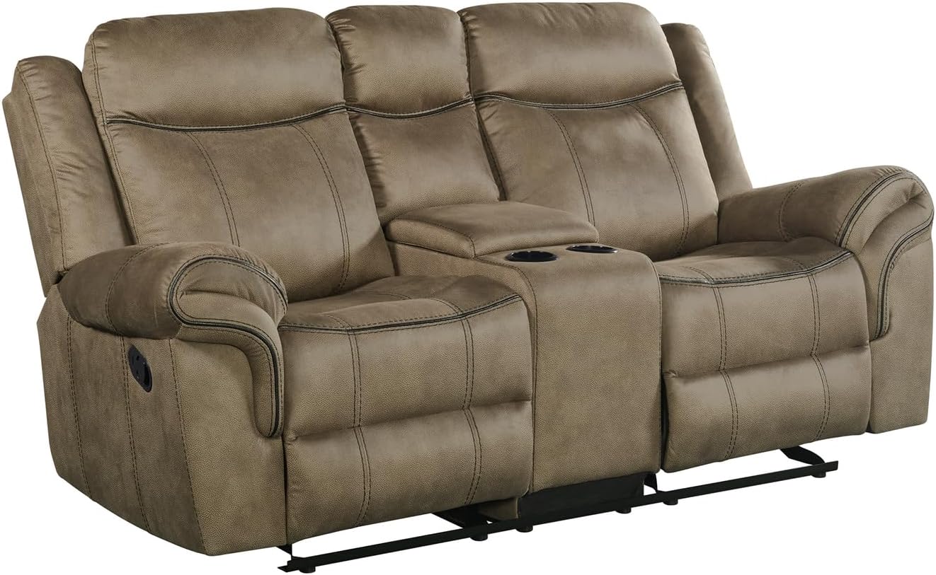 Brown Sofa & Loveseat I415063