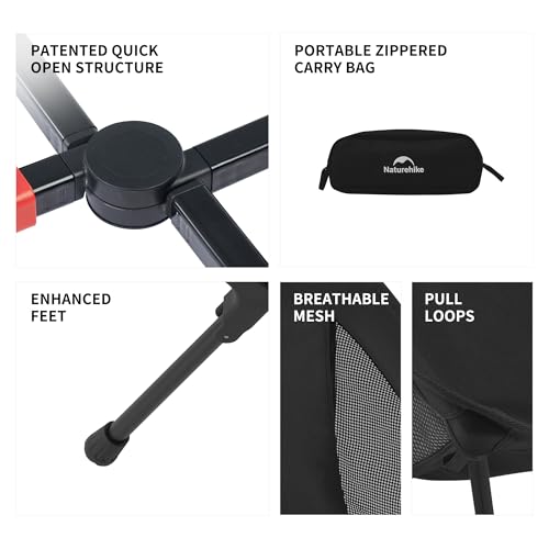 Snap Camping Chair with Storage Bag D84443