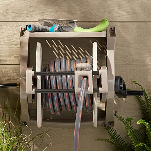 Heavy Duty Wall Mount Water Hose Winder with Hand Crank W62045