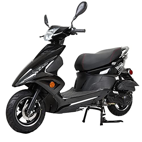 150 Moped Street Gas Moped Adult Bike with 10" Aluminum Wheels Z3737