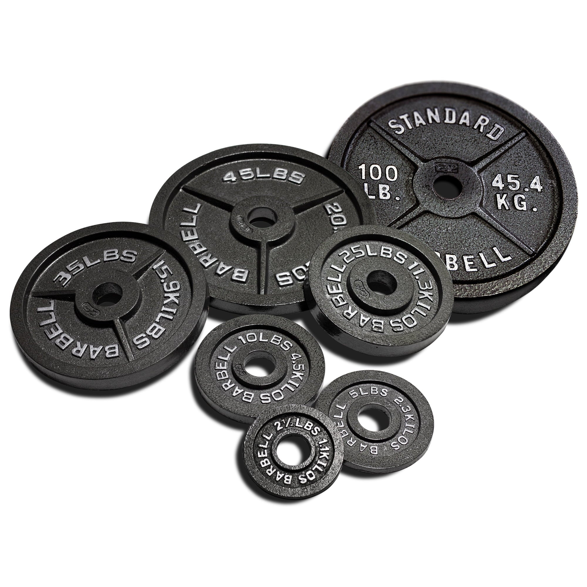 100lb Olympic Cast Iron Weight Plate O1433