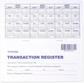 6PCS Checkbook Register K37088