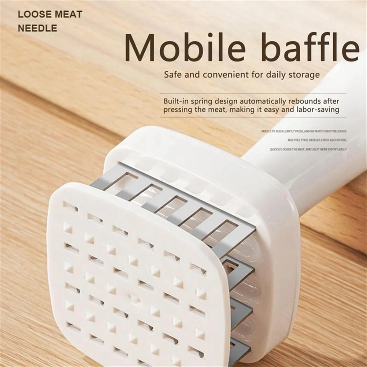 Stainless Steel Meat Tenderizer Needle G874
