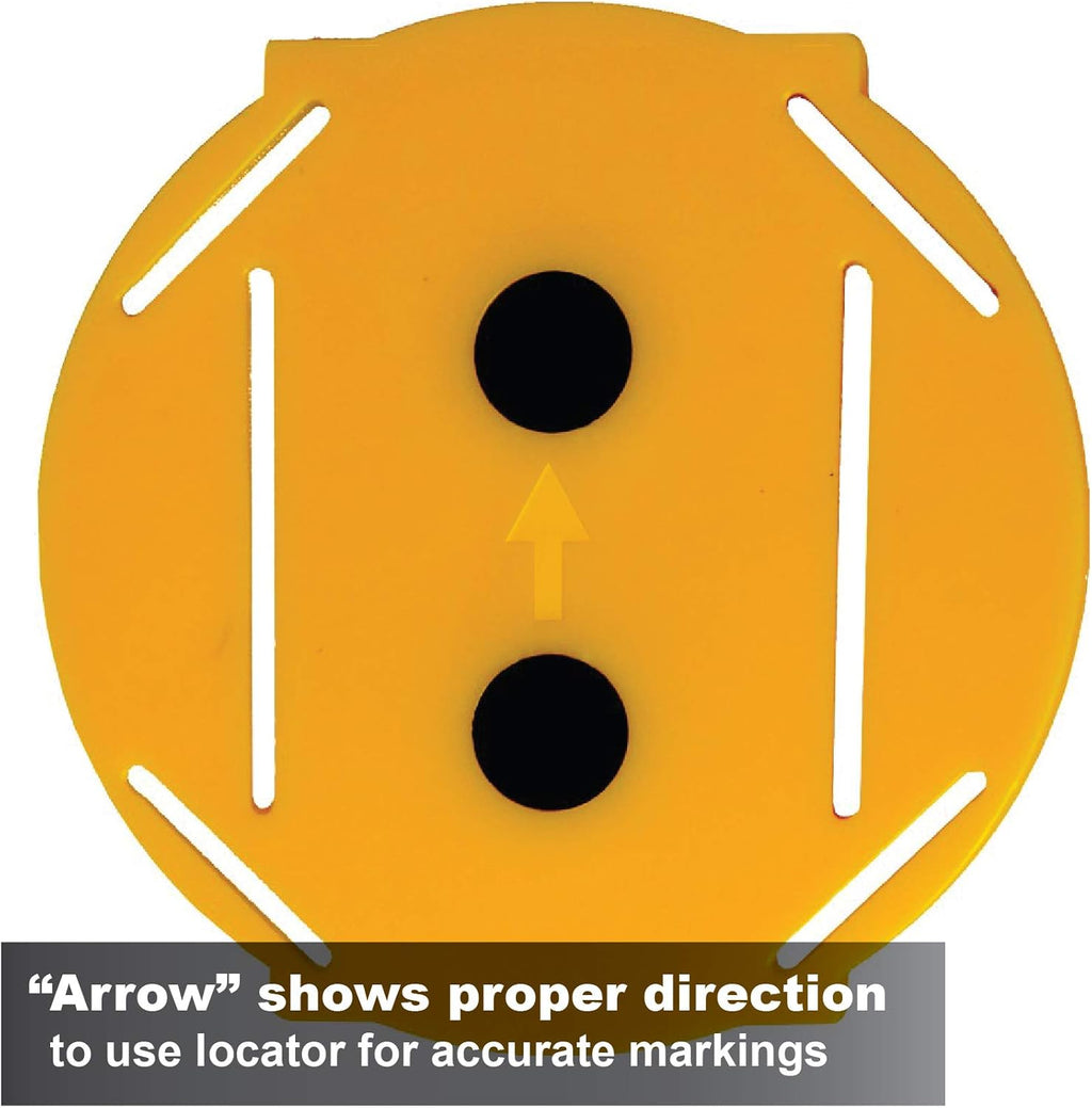 Multi Mark Drywall Cutout Locator Tool with Magnetic Targets and Locator Kit C991502