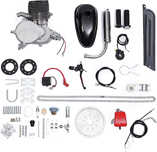 2-Stroke 100cc Gas Bicycle Motor Kit for 26" 28" V Frame Bikes A944