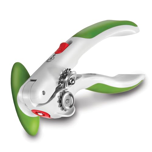 Red Manual Can Opener With Lid Lifter Magnet U17705