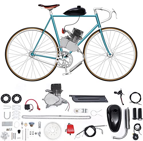 2-Stroke 100cc Gas Bicycle Motor Kit for 26" 28" V Frame Bikes A944