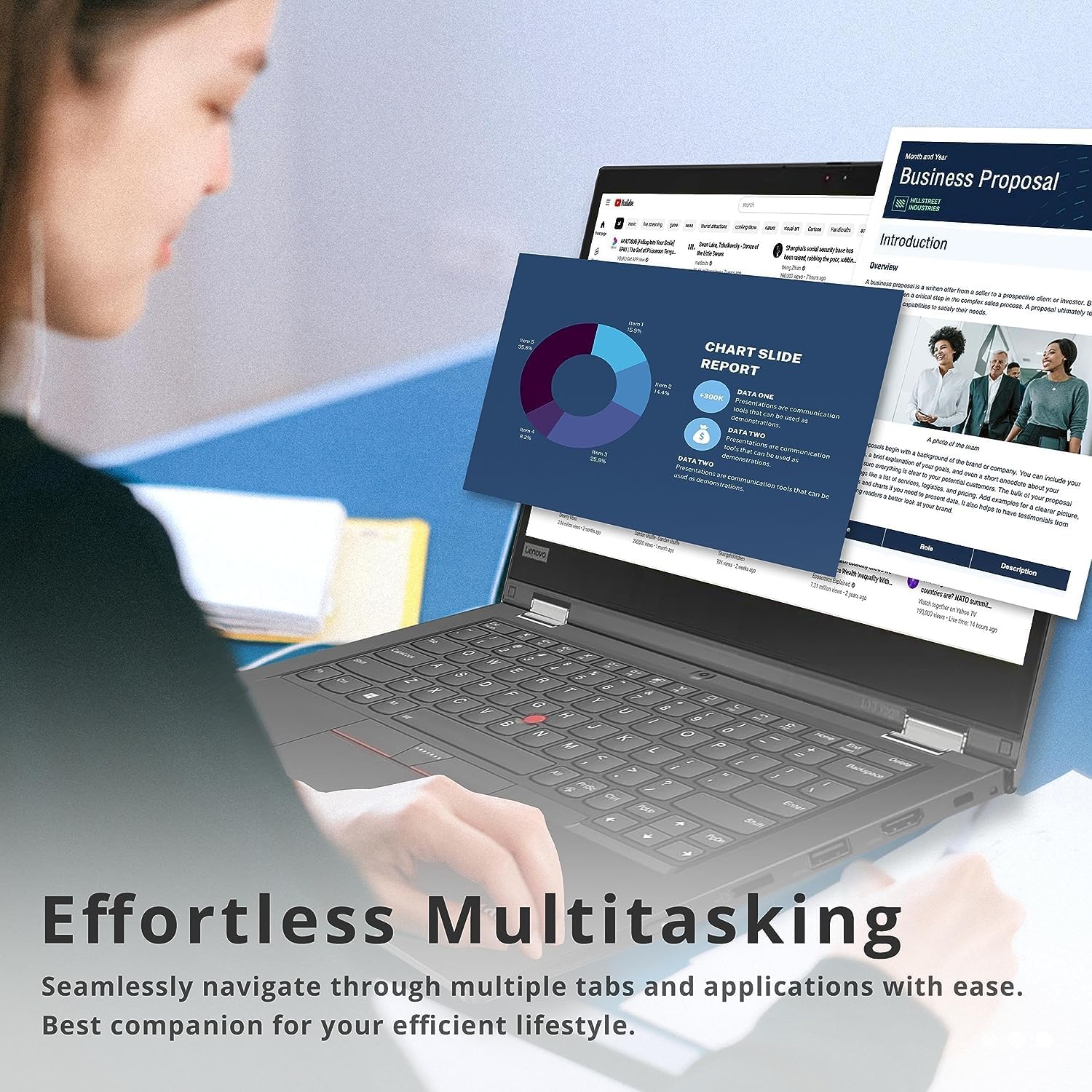 13.3" FHD Touchscreen 2-in-1 Laptop with 11th Gen Intel Core i7, 16GB RAM, 1TB SSD, Windows 11 Pro, Black N145