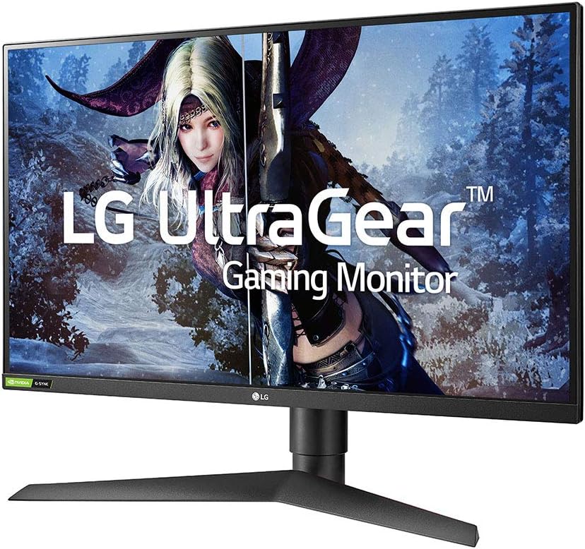 QHD 27-Inch Gaming Monitor, Nano IPS 1ms (GtG), 144Hz, Black S443702