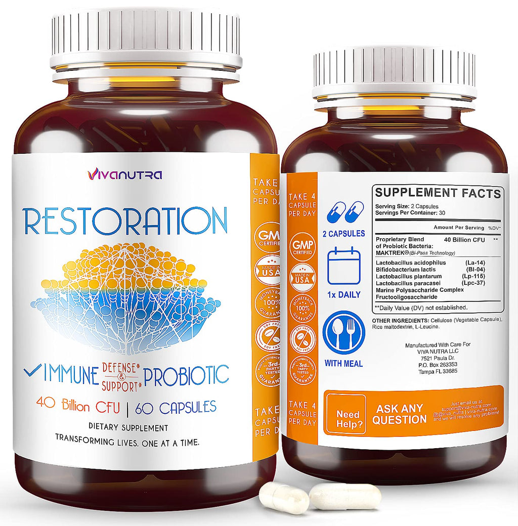 Toenail Fungus Treatment Probiotic Pills - 60ct K4805
