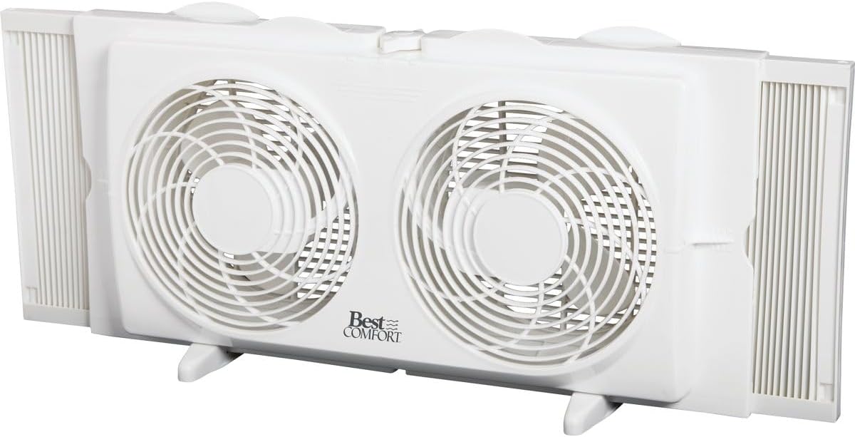 7 In. Twin Window Fan G4378