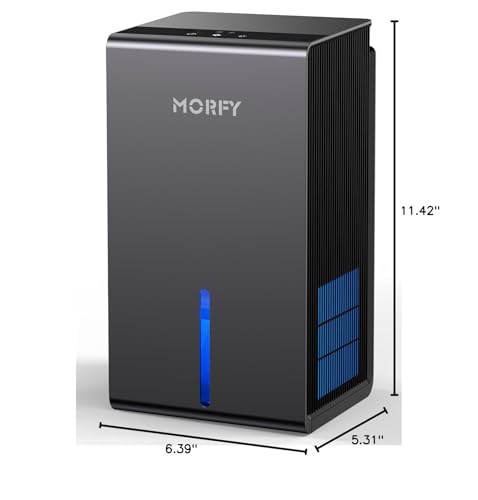 Compact Quiet Dehumidifier with Auto Shut Off V42415