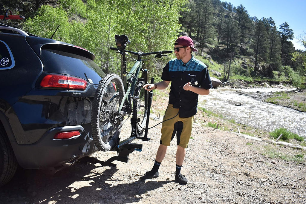 1-Bike Expandable Platform Hitch Bicycle Rack M58426