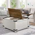 Black Lift Top Coffee Table with Storage V6151