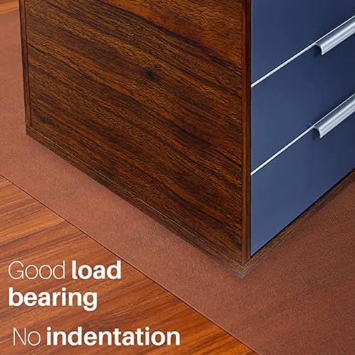Clear Vinyl Plastic Floor Runner, 1.5mm Thick Non-Skid Waterproof Transparent Carpet Protector Mat (80x180cm) N5506