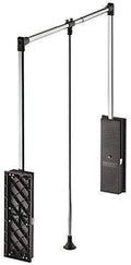 Heavy Duty 33 lbs Pull Down Closet Rod (Black) X363845