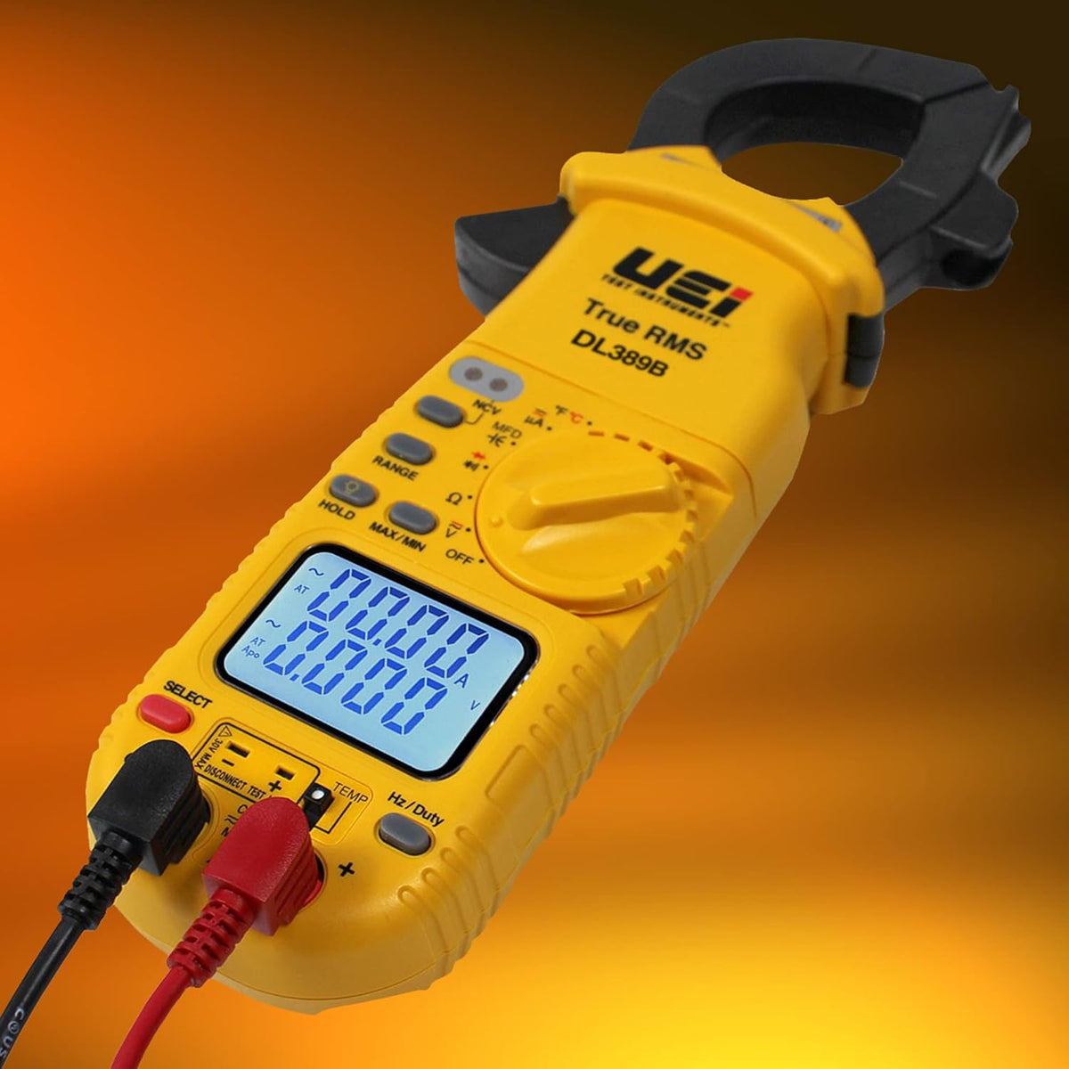 Digital True RMS Clamp Meter 4000 Counts Auto Ranging Voltmeter G6875