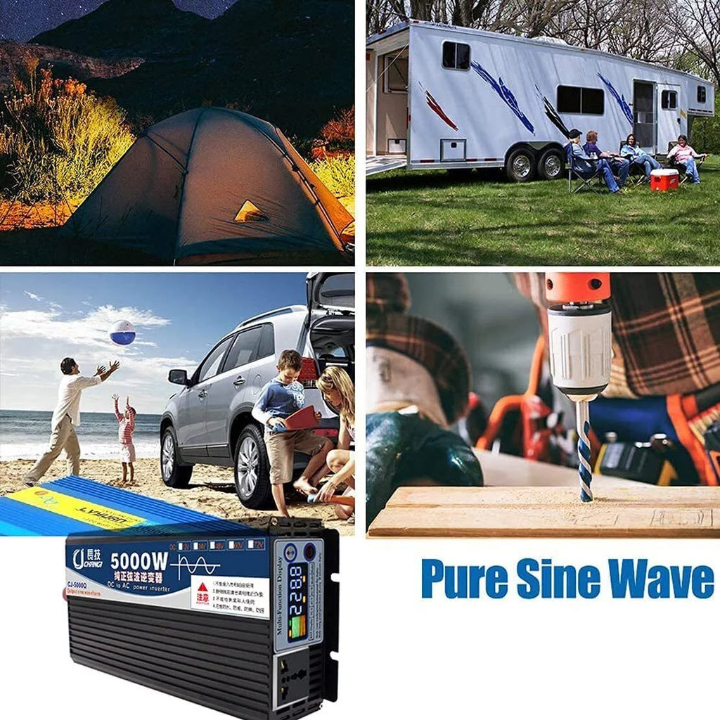 5000W Pure Sine Wave Power Inverter DC 48V To AC 110V C310