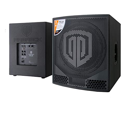 18 inch Active Powered PA DJ Subwoofer Y54070