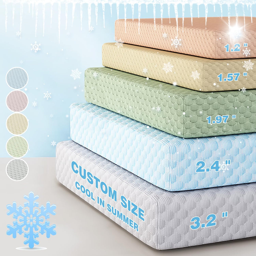Thicken Sponge Bench Seat Cushion A1037