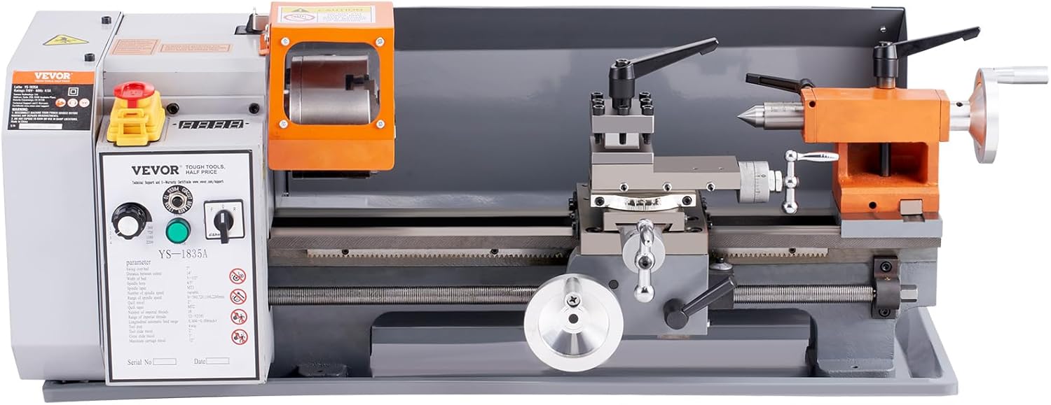 7'' x 13.78'' Metal Lathe with Tool Box G848539